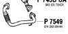 FENNO P7549 Exhaust Pipe